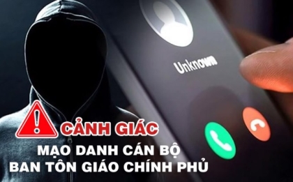 Cảnh giác mạo danh cán bộ Ban Tôn giáo Chính phủ bán sách